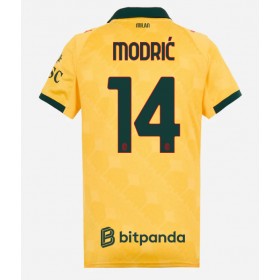 Dámské fotbalový oblečení AC Milan Luka Modric #14 Tretí košile 2025-26 Krátkým Rukávem